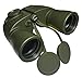 JSB 7x50 Waterproof Fogproof Military Marine Image Stabilizing Binoculars w/Internal LED Rangefinder Compass for Navigation Boating Fishing Water Sports Hunting and More