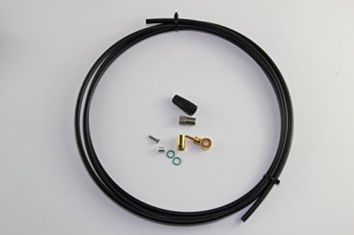KINGSTOP JIM Bicycle Hydraulic Brake Hose (1 Meter) for Shimano BH90 Shimano XTR XT SLX Zee Saint M666 M785 M8000 M9000 M985 M988 M675 for Front Brake Caliper