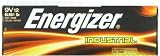 Energizer(R) 9-Volt Alkaline Industrial Batteries (Pack of 3 (12 batteries each))