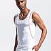 SUPERBODY Men's Tank Tops Sleeveless Shirts Stringer DRI-FIT for Workout Gym Running Fitness Bodybuilding Weight Loss