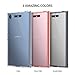 Ringke Fusion Compatible with Sony Xperia XZ1 Case Crystal Clear Minimalist Transparent PC Back TPU Bumper Drop Protection Scratch Resistant Natural Shape Protective Cover - Clear