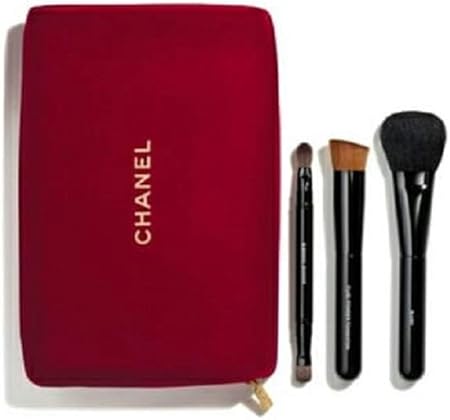 Amazon 国内正規品 限定品 Chanel ギフト プレゼント リボンラッピング済 Chanel シャネルショッパー付き レ パンソー ドゥ シャネル 限定 ブラシ セット ブラシホルダー付き Chanel メイクアップブラシ 通販