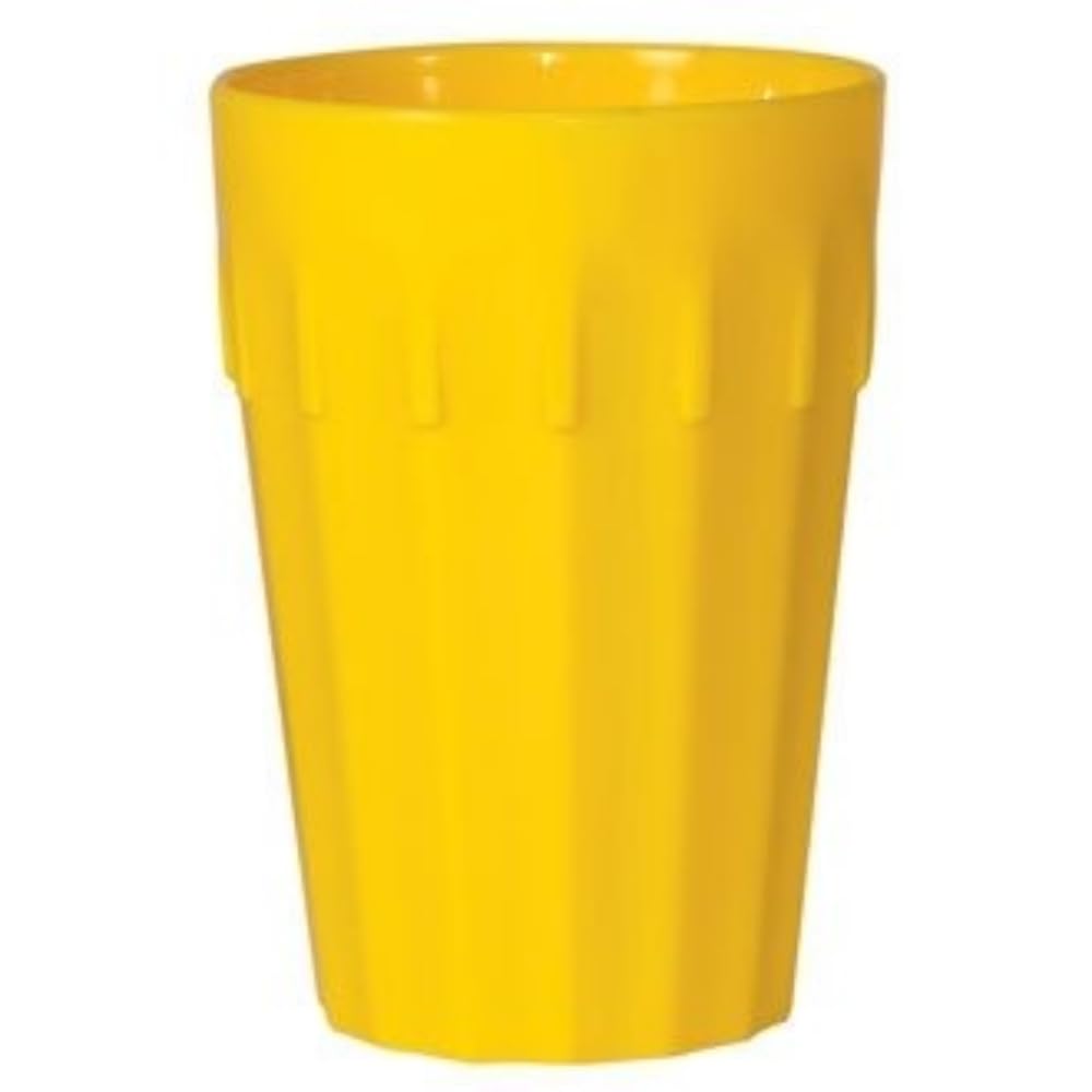 Kristallon CE270 Kristallon Polycarbonate Tumblers, 142 mL, Yellow