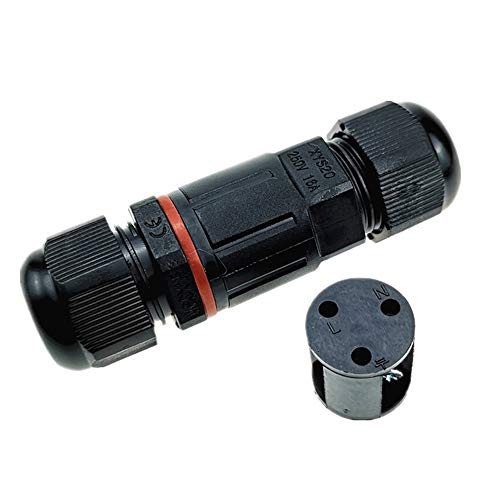 Gobesty Kabelverbinder Wasserdicht IP68, Verteilerdose Außen Erdkabel Abzweigdose 3-polig, Ø3-12 mm Kabeldurchmesser… – Bild 5