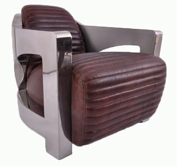 Designer Sessel Leder Chrom - The Cool Designs
