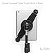 GRIFITI Nootle Universal Tablet Tripod Mount Adjustable Stand - Mini Ball Head & Travel Case Holder for All 7” to 11” Tablets 1/4-20 and Other Tablet Height Tall Standing (Small to Standard)
