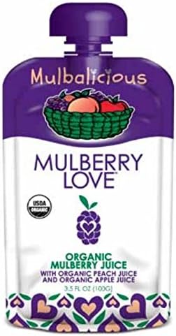 Mulbalicious (Organic Mulberry Juice with Organic Peach Juice & Organic Apple Juice)