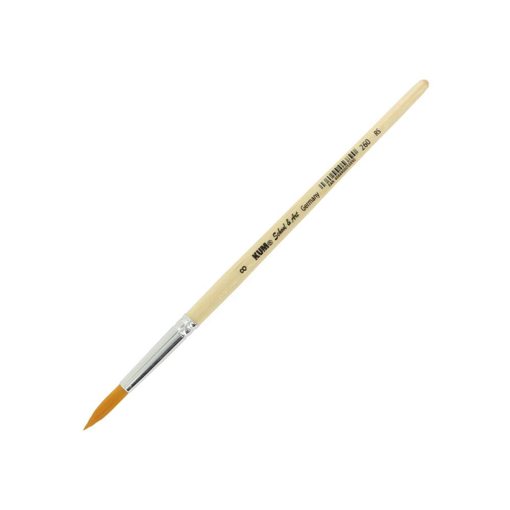 KUM 514.18.19 School & Art RS #8 Synthetic Brush Pointed