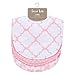 Trend Lab 3 Pack Bib Set, Pink Sky