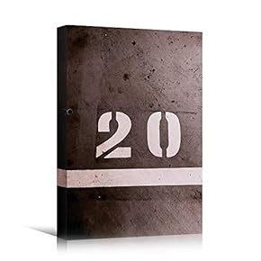 signwin Canvas Wall Art Painted Words Bedroom Industrial...