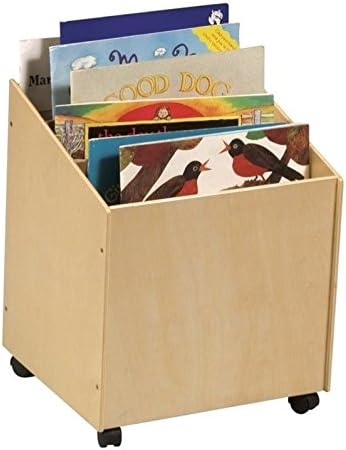 Rosebery Kids Big Book Storage Box with Casters