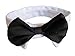 Selected Adjustable Dog Bow Tie Puppy Pet Costume Collar Stripe Dogs Cats Tie Neck, Perfect for Wedding/Tie Party Accessories, Black