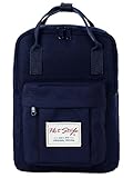 HotStyle Cute Mini Backpack Diaper Bag Small Travel Handbag - NavyBlue
