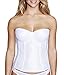 Dominique Juliette Strapless Longline Corset, 30D, White