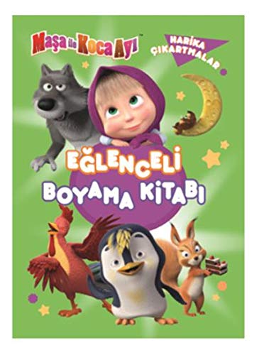 Masa Ile Koca Ayi Eglenceli Boyama Kitabi Kolektif 9786050967012