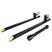 New Clamp on Pallet Forks w/ Adjustable Stabilizer Bar LW for loaders 1500lb