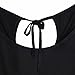 Sexy Shirts for Women Date Night Club Black Summer Casual Loose Fitting Boutique Ladies Dolman Sleeve T Shirts L