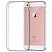 iPhone 5/5S Case, Clear Protective Transparent Slim Case Anti-Scratch Ultra Thin Felxible Premium TPU Cover Stylish Bumper Case[1pc HD SP + Cleaning Cloth Included]
