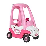 Hello Kitty Push N Play Ride-On, Pink/White/Black