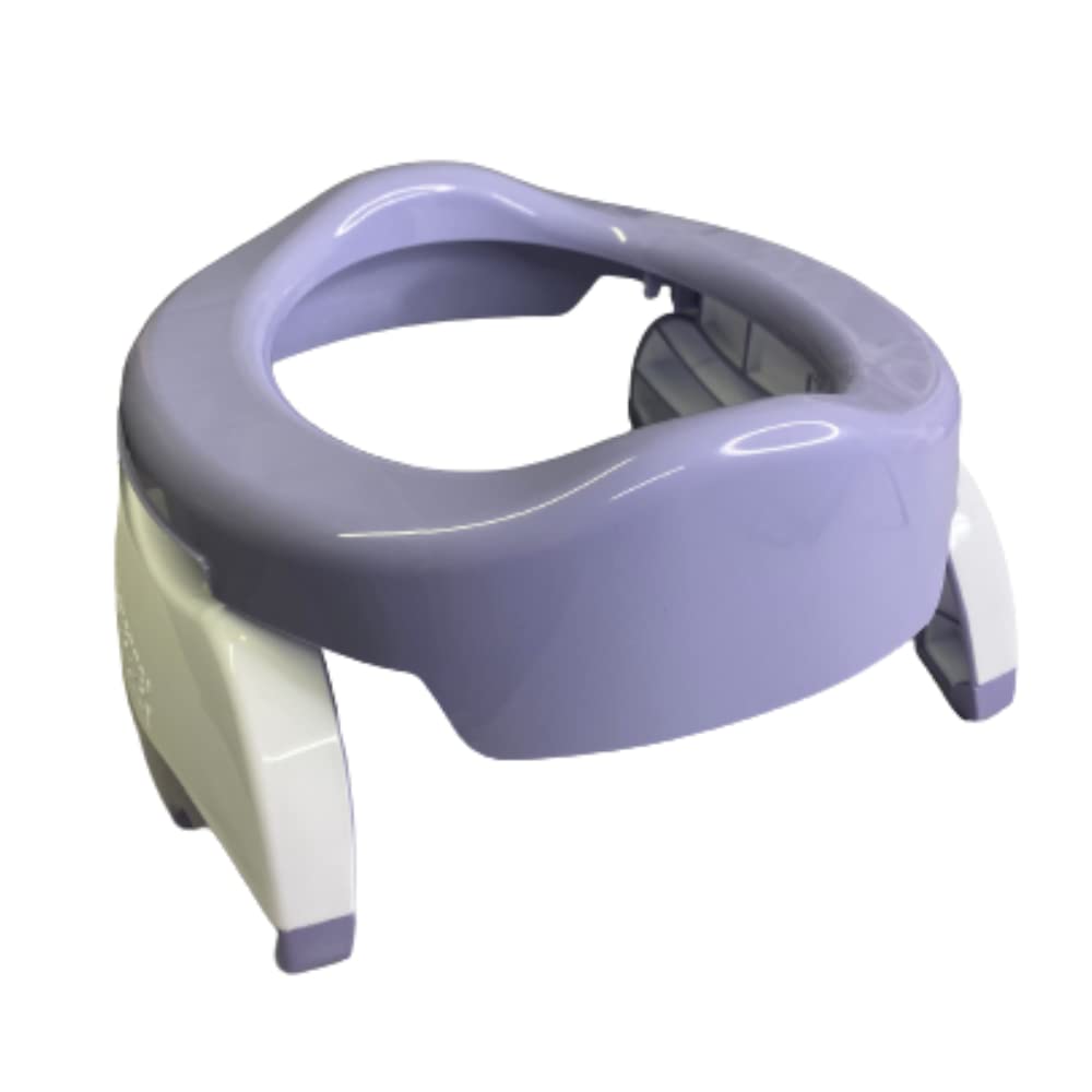 POTETTE PLUS 2-in-1 Toilet Travel Pot - Purple/White