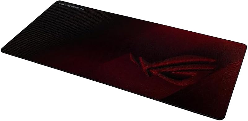ROG Scabbard II - Tapete de Rato Gaming Estendido (revestimento protetor repelente a água, óleo e pó, bordas planas resistentes ao desgaste e base de borracha antiderrapante)