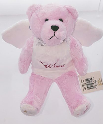 Holy Bears, Teddy Bear, 8" Approx Stuffed Animal, Pink Breast Cancer, Angel Wings, Holy Bear Angel Bear.