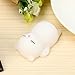 Lookatool Cute Mochi Squishy Cat Squeeze Healing Fun Kids Kawaii Toy Stress Reliever Decor, White1