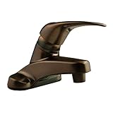 Dura Faucet (DF-PL100-ORB) Single Lever RV Lavatory Faucet - RV Bathroom Faucet for Modern 5th Wheels, Campers, Trailers (Oil Rubbed Bronze)