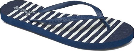 Reef Women's Chakras Prints Flip Flop Navy Stripe 6 B(M) Us 13 41cj1UPr4dL