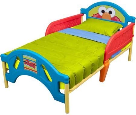NEW Sesame Street Elmo Toddler Bed