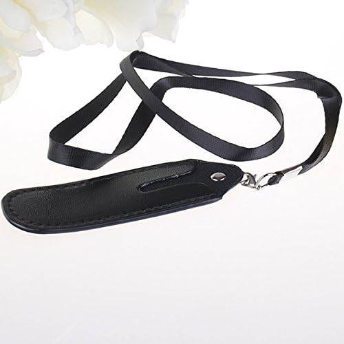 E Cig Shisha Pen Holder Neck Strap Lanyard Leather Pouch For Ego