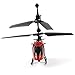 Hemlock Flying Helicopter Toys, Kids Mini RC Plane Toys Boys Remote Controlled Aircrafts (Red)