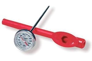 Cooper-Atkins 1246-02-1 Bi-Metal Pocket Test Thermometer with Adjustment Sheath, NSF Certified, 0/220°F Temperature Range