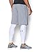 Under Armour Men's HeatGear Armour Printed Compression Leggings, White/Steel, XX-Large