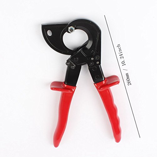 LUBAN HS-325A 240mm2 Max Ratchet New Arrivel Cable Cutter Germany Design Wire Cutter Plier, Hand Tool, Not for Cutting Steel Wire - Thumbnail 2