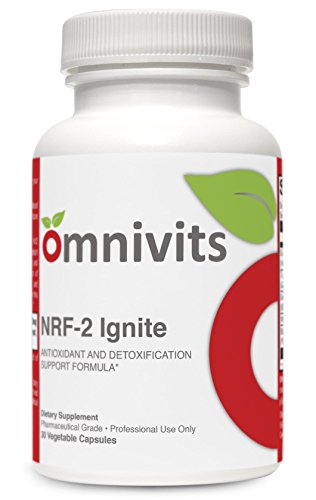 NRF-2 Ignite - 30 vcaps â€¢ Advanced Activator of Antioxidant and Detoxification Pathways with Sulforaphane, Pterostilbene, Green Tea, & Curcumin â€¢ by Omnivits Pharmaceutical Grade Supplements