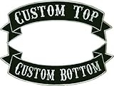 Custom Embroidered Full Vest 2pc Patch Set - 13