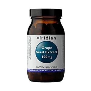 Viridian Grape Seed Extract 100mg: 90 Veg Caps