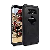 Rokform Samsung Galaxy S8 Rugged Series Military Grade Magnetic Protective Phone Case with twist lock & universal magnetic car mount (Black)
