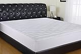 Allrange 300TC Cool Tencel Clean&Safe Quilted Mattress Pad, Stretch-up-to 22