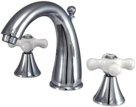 Kingston Brass Ks2971px Naples Widespread Lavatory Faucet With