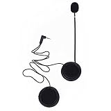 Microphone Speaker Soft Cable Headset Accessory for Motorcycle Helmet Bluetooth Interphone Intercom