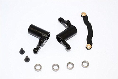 HPI Sport 3 Flux Upgrade Parts Aluminum Steering Assembly - 1 Set Black