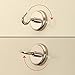 10L0L Magnetic Hooks Neodymium, Powerful Magnet Hook Heavy Duty 5 Sets 12lb Strong Hanging Magnets Hooks Set for Refrigerator/Fridge/Kitchen Tools