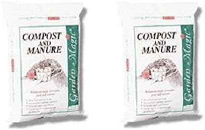 Michigan Peat 5240 Garden Magic Compost and Manure, 40-Pound (2-Pack)