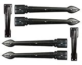 Coach House Accents Traditional Series Garage Door Hardware Kit - Black - Model AP066199