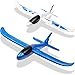 WATINC 2Pcs 17in Airplane, Manual Throwing, Fun, challenging, Outdoor Sports Toy, Model Foam Airplane, Blue & White Airplane (WT-Foam Airplane 2Pcs)
