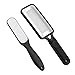 Sucica 2PCS Foot File, Premium Stainless Steel Foot Rasp File Callus Remover Professional Foot Scrubber - Colossal Foot Rasp and Dual Sided Foot File, Black