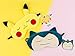 Pokemon Snorlax Sleeping Eye Mask/Pikachu Face Sleep Mask/Comfortable & Soft Eye Cover Sleep (Snorlax)