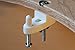 Sink Mount Kit- Undermount Brackets, Supports, Clips- One Kit Contains Four Brackets And All Hardware Needed To Install One Bathroom Vanity Sink- Allows Easy Removal And Replacement Of Sink